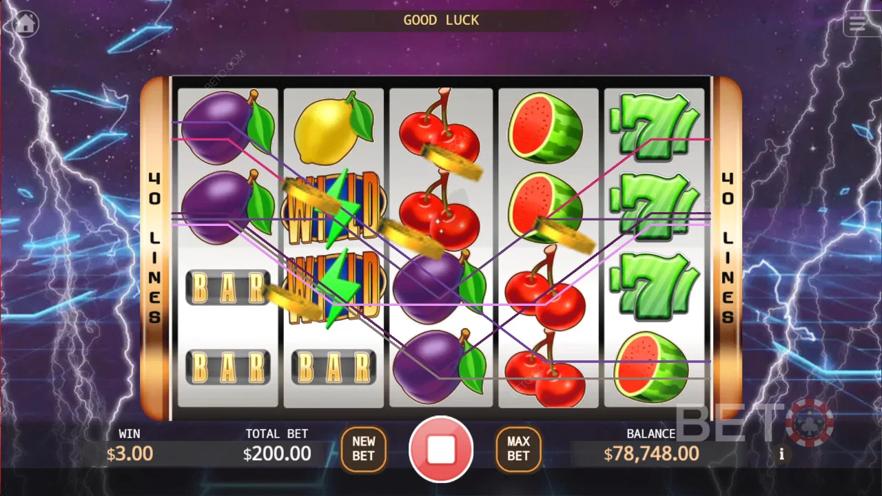 Lightning Storm gameplay screenshot